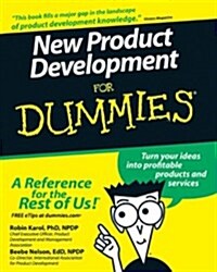 New Product Development for Dummies (Paperback)
