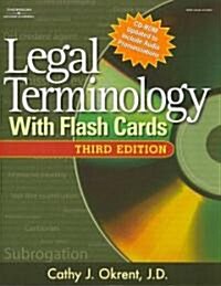 Legal Terminology with Flashcards (Paperback, 3rd)