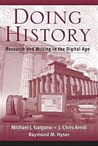 Doing History (Paperback, 1st)