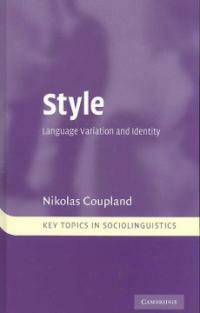 Style : language variation and identity