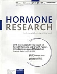 38th International Symposium on Growth Hormone and Growth Factors in Endocrinology and Metabolism (Paperback, Supplement)