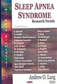 Sleep Apnea Syndrome (Hardcover, UK)