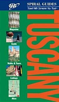 AAA Spiral Guide Tuscany (Paperback, 3rd, Spiral)