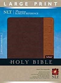 Premium Slimline Reference Bible-NLT-Large Print (Imitation Leather, 2)