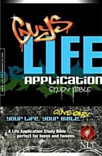 Guys Life Application Study Bible-NLT (Hardcover)