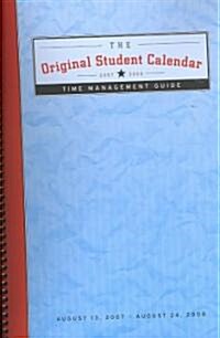 The Original Student Calendar 2007 - 2008 (Paperback, Engagement, Spiral)