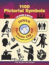 1100 Pictorial Symbols [With CDROM] (Paperback)