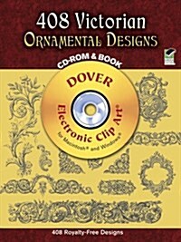 408 Victorian Ornamental Designs (CD-ROM, Paperback)
