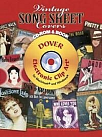 Vintage Song Sheet Covers [With CDROM] (Paperback)