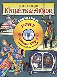 Full-Color Knights & Armour [With CDROM] (Paperback)