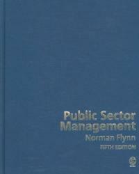 Public sector management 5th ed