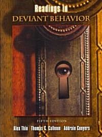 Readings in Deviant Behavior (Paperback, 5th)