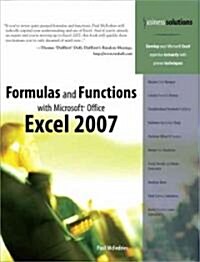 Formulas and Functions with Microsoft Office Excel 2007 (Paperback)