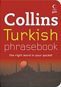 Collins Turkish Phrasebook (Paperback, New)