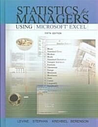 Statistics for Managers Using Microsoft Excel (Hardcover, CD-ROM, 5th)