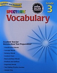 Vocabulary, Grade 3 (Paperback)