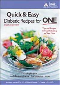Quick and Easy Diabetic Recipes for One (Paperback, 2)