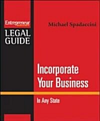 Incorporate Your Business (Paperback, CD-ROM)