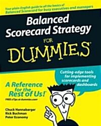 Balanced Scorecard Strategy for Dummies (Paperback)