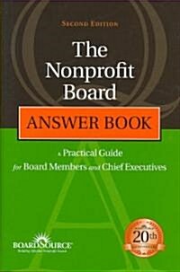 The Nonprofit Board Answer Book (Hardcover, 2nd)
