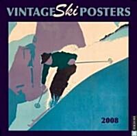 Vintage Ski Posters 2008 Calendar (Paperback, Wall)
