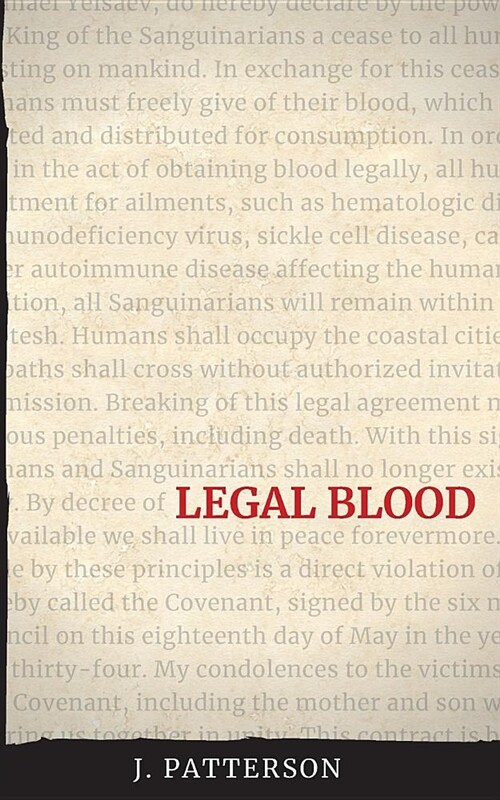 Legal Blood (Paperback)