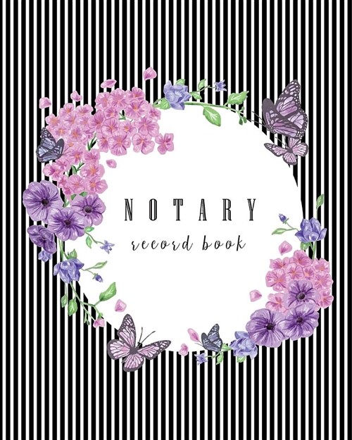 Notary Record Book: Notary Public Logbook, Notary Journal, Notary Public Journal, Notary Logbook, Notary Public Book (Paperback)