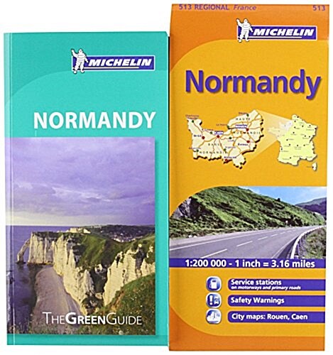 Normandy: Green Guide Travel Pack (Paperback)