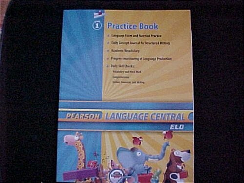 Language Central (ELD): Practice Book, Grade 1