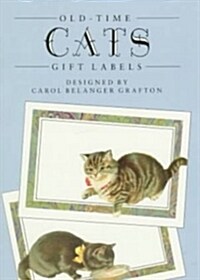 Old-Time Cats Gifts Labels (Paperback)