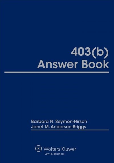 403(b) Answer Book (Hardcover, 10)
