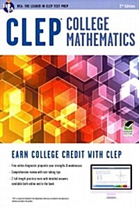 CLEP College Math (Paperback, 2, Green)