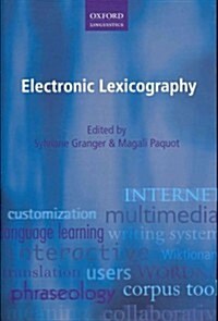 Electronic Lexicography (Hardcover)