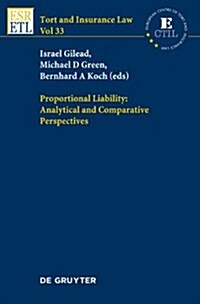 Proportional Liability: Analytical and Comparative Perspectives (Hardcover)