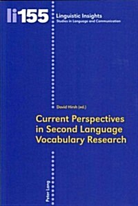 Current Perspectives in Second Language Vocabulary Research (Paperback)