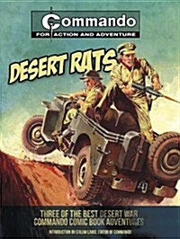 Desert Rats : Three of the Best Desert-war Commando Comic Book Adventures (Paperback)