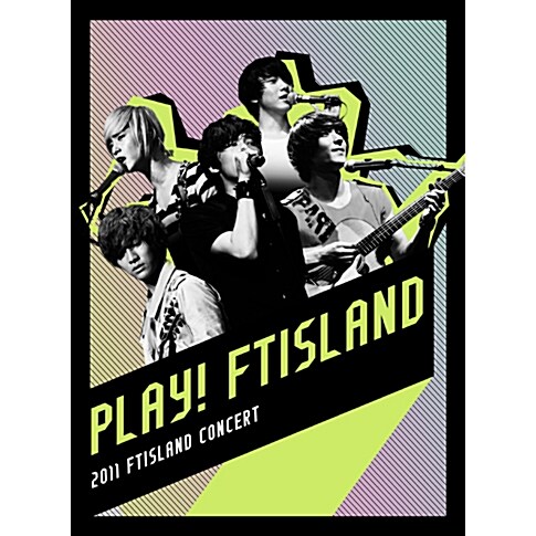 [중고] [영상집] FT아일랜드 - Play! FTISLAND!! [2DVD+60p Photobook][초회한정판]