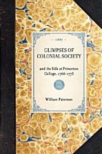Glimpses of Colonial Society (Hardcover)