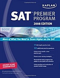 Kaplan Sat 2008 (Paperback, CD-ROM)