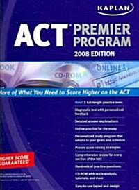 Kaplan Act Premier Program 2008 (Paperback, CD-ROM)