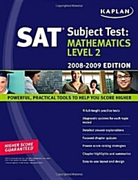 Kaplan Sat Subject Test Mathematics Level 2 2008-2009 (Paperback)