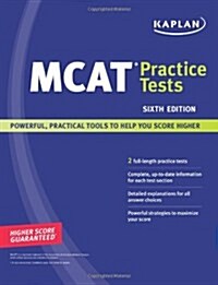 Kaplan MCAT Practice Tests (Paperback, 6th)