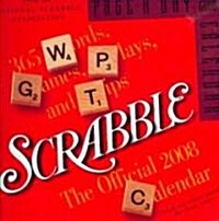The Official Scrabble 2008 Calendar (Paperback, Page-A-Day )