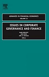 Issues in Corporate Governance and Finance (Hardcover)