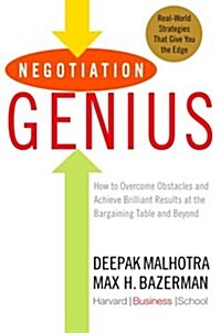 [중고] Negotiation Genius (Hardcover)