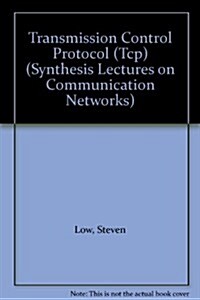 Transmission Control Protocol (Tcp) (Paperback)