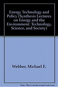 Energy Technology and Policy (Paperback)