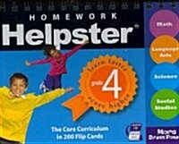 Homework Helpster Grade 4 (Hardcover, Spiral)