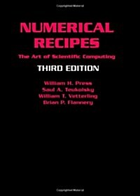 [중고] Numerical Recipes 3rd Edition : The Art of Scientific Computing (Hardcover, 3 Revised edition)