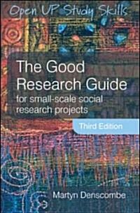 [중고] The Good Research Guide (Paperback, 3 New ed)